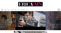 Desktop Screenshot of ericavain.com
